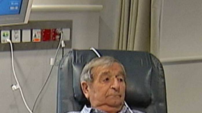 Video still: Patient receiving renal dialysis  in Queanbeyan - generic