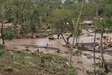 Debris lays strewn after Cyclone Evan tore through Samoa.