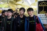 Hong Kong student leaders stopped at airport