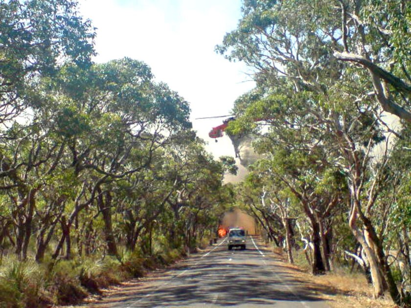 Nine firefighters burnt in SA blaze - ABC News