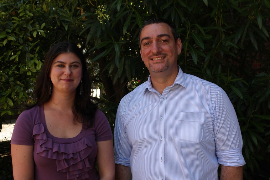 Loddon Campaspe Multicultural Services' Kate McInnes and Moustafa Al-Rawi