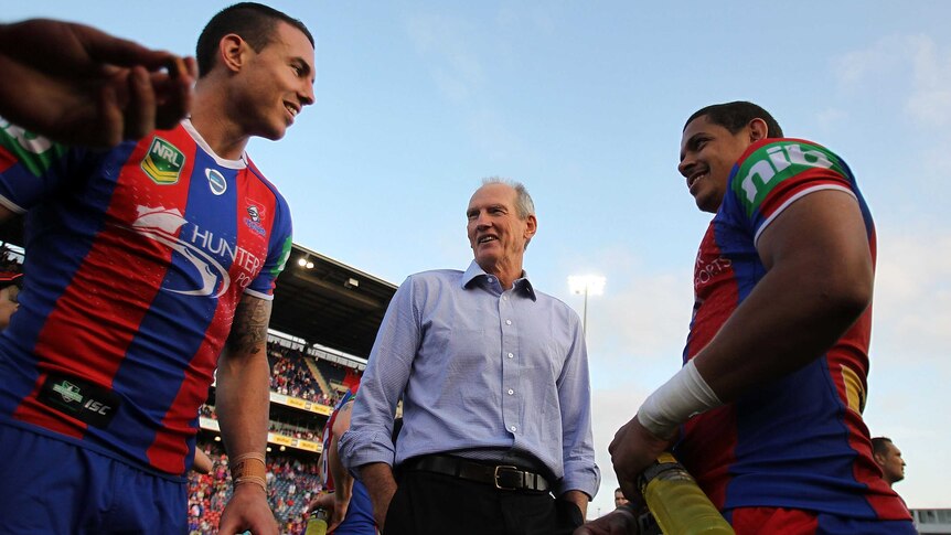 Wayne Bennett and the Knights