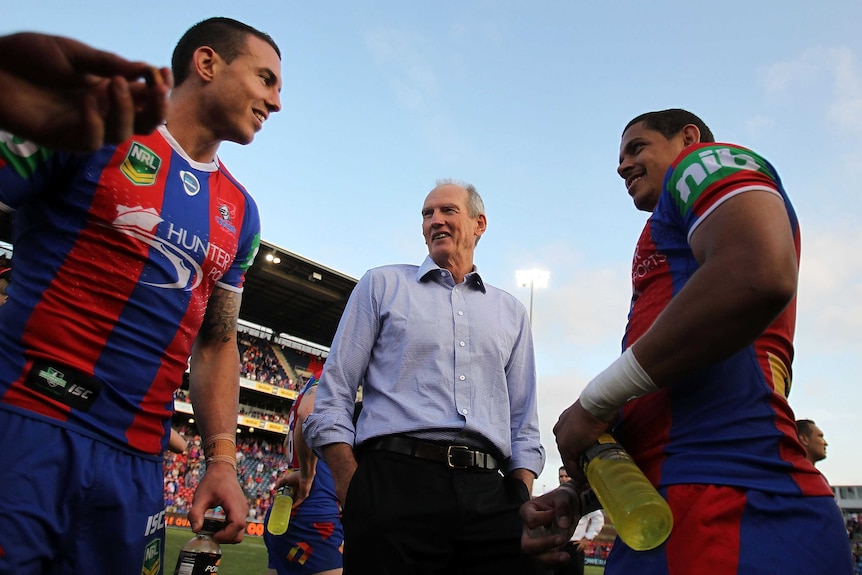 Wayne Bennett and the Knights