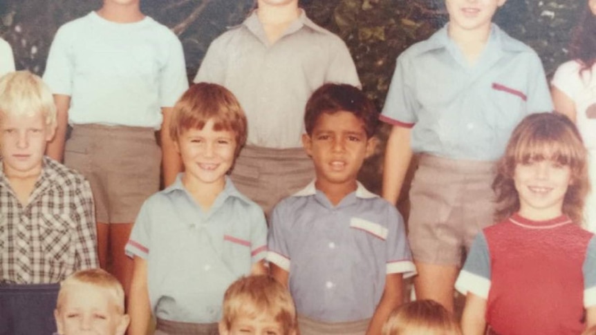 School photo of Gus Kuster and some of his class at Leichardt State School in 1985.