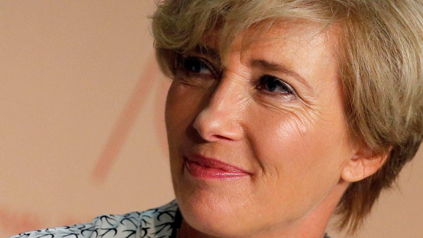 Emma Thompson at the 70th Cannes Film Festival in 2017.