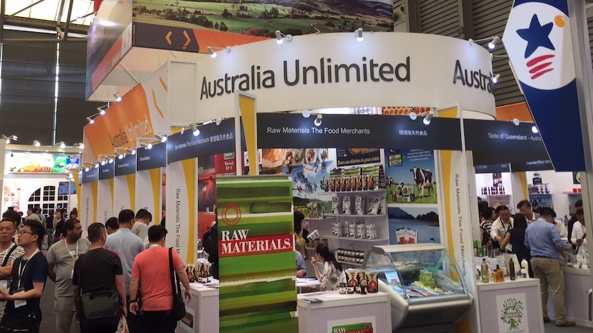 The Australia stand at SIAL China 2015, Asia's largest food and beverage conference