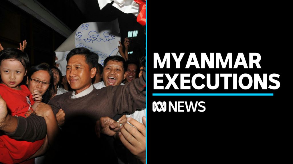 Myanmar Executes Four Democracy Activists Abc News