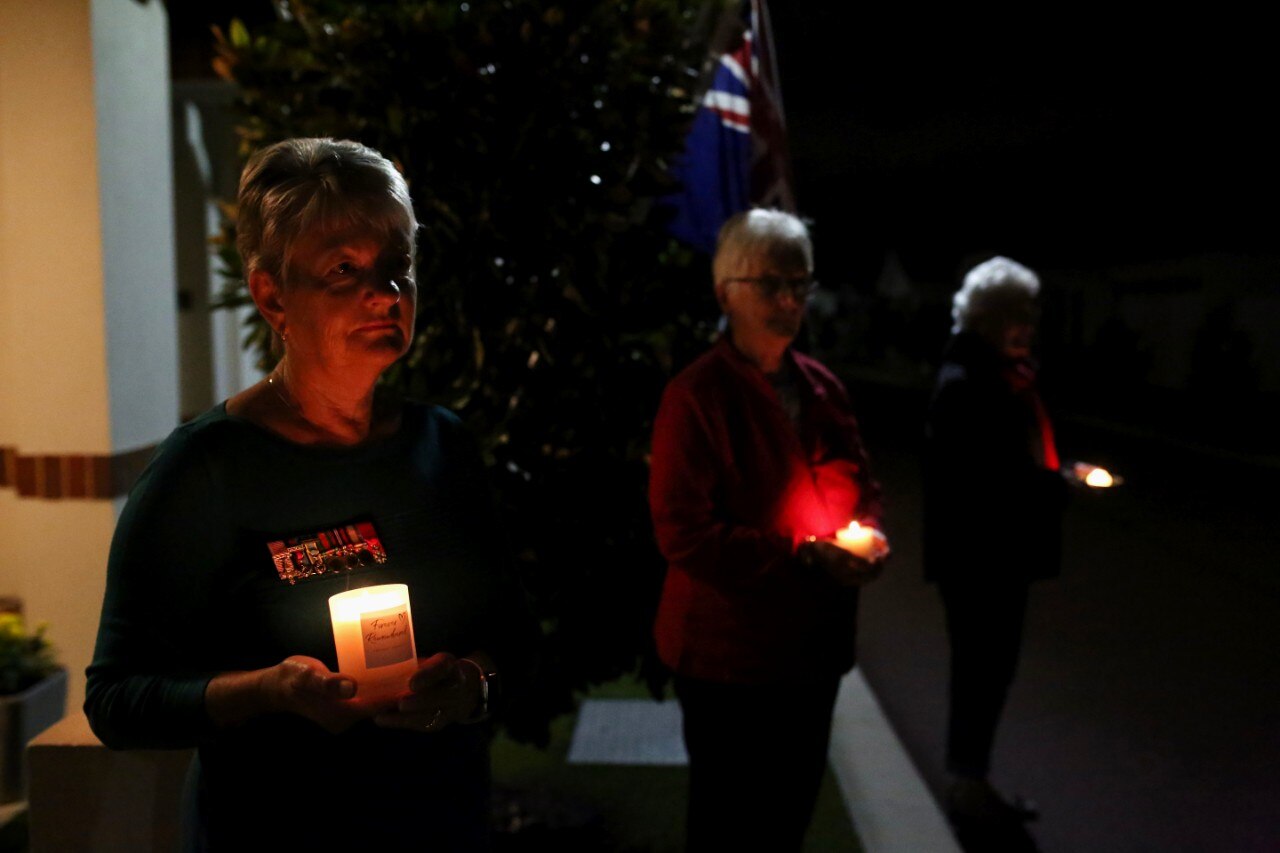 Western Australia marks Anzac Day with tributes from homes