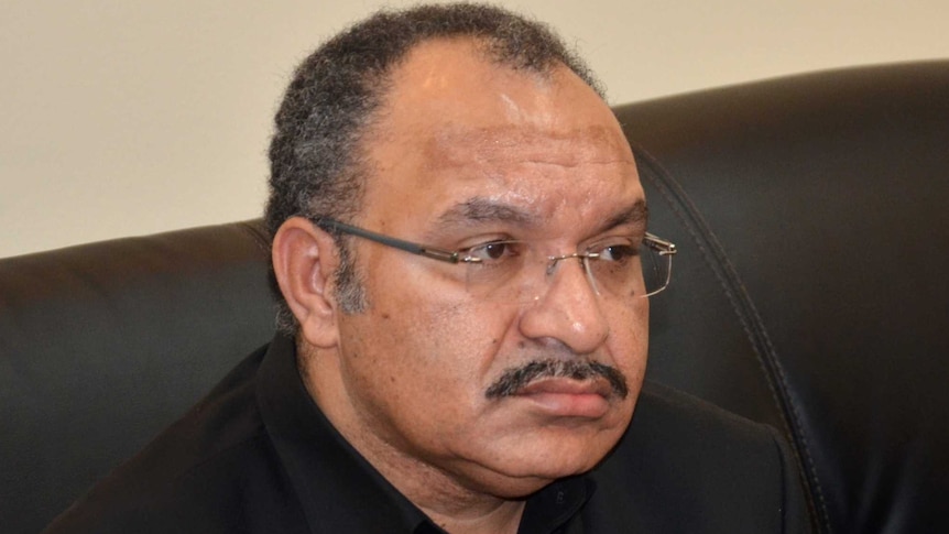 PNG prime minister Peter O'Neill