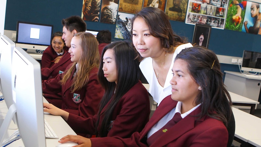 Students at Cabramatta High School