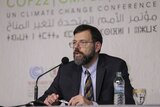 US climate envoy Jonathan Pershing speaks at the Climate Conference in Marrakech, Morocco.