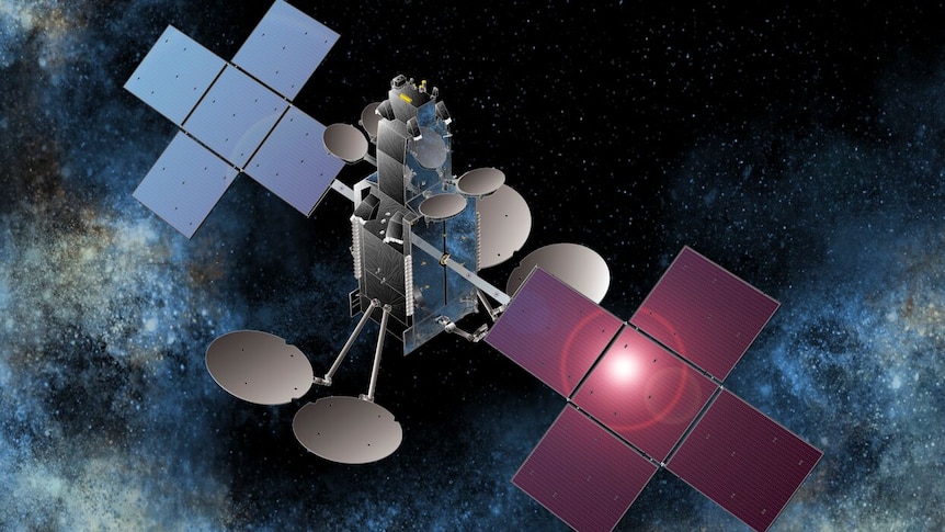 Artist's impression of the Sky Muster satellite