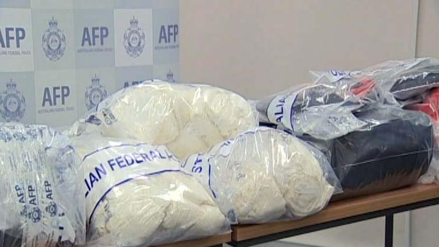 Customs replaced the drugs with salt (file photo)