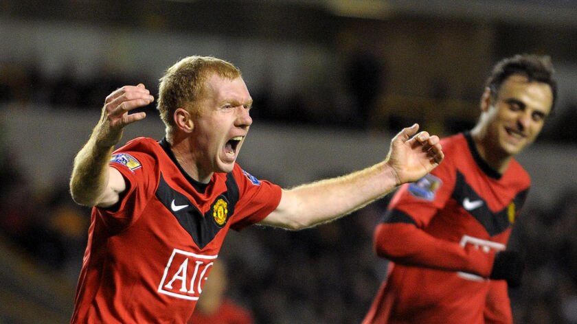 Scholes made his last England appearance six years ago (file photo)