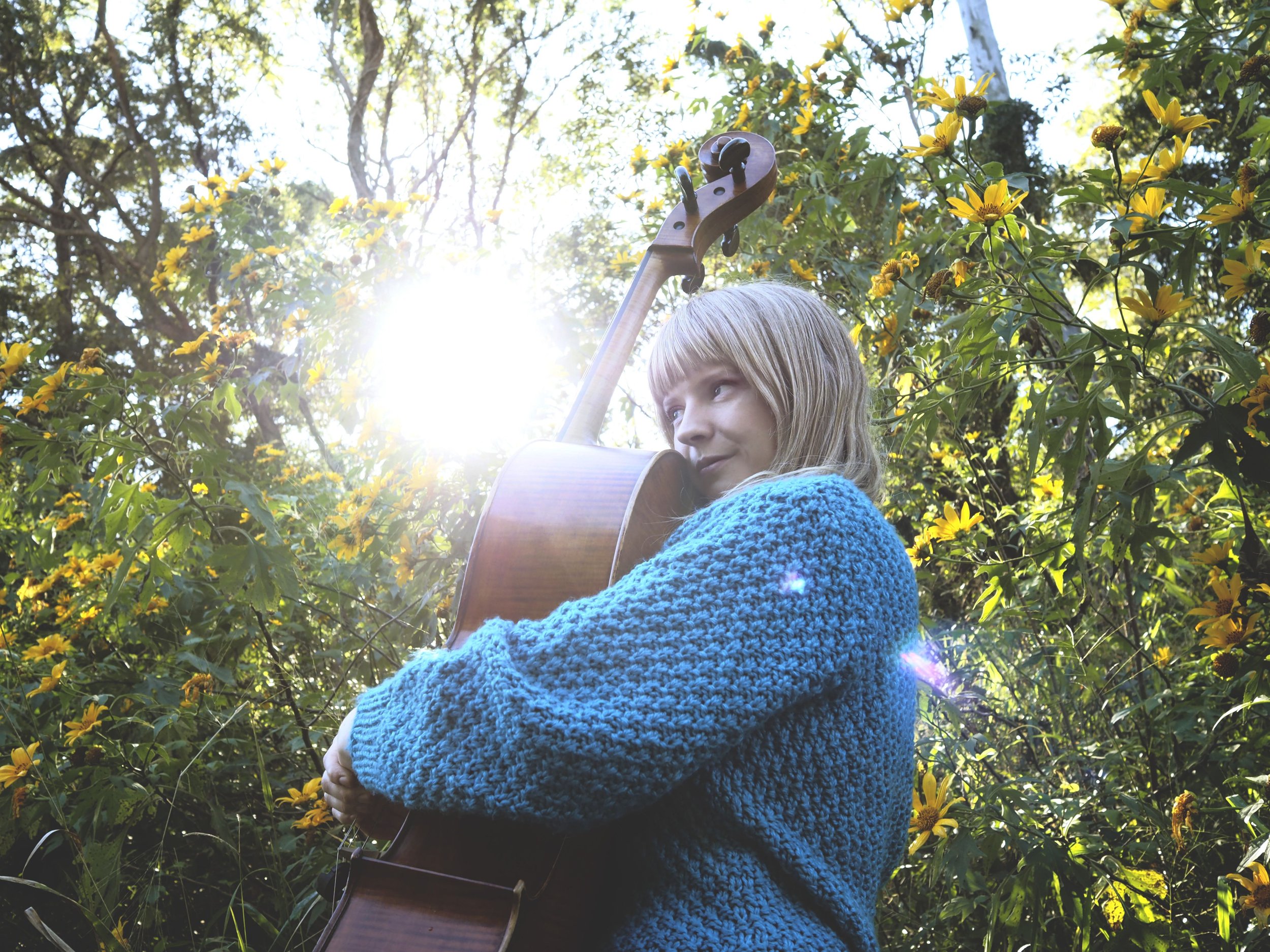 Singer-songwriter and cellist Monique Clare, and The Tallis Scholars