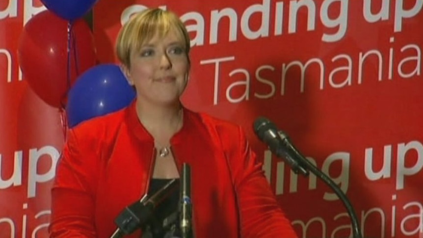 'Mixture of emotion' as Lara Giddings concedes defeat