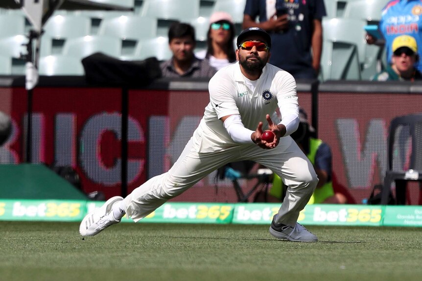 Rohit Sharma injured his back in the opening Test in Adelaide.