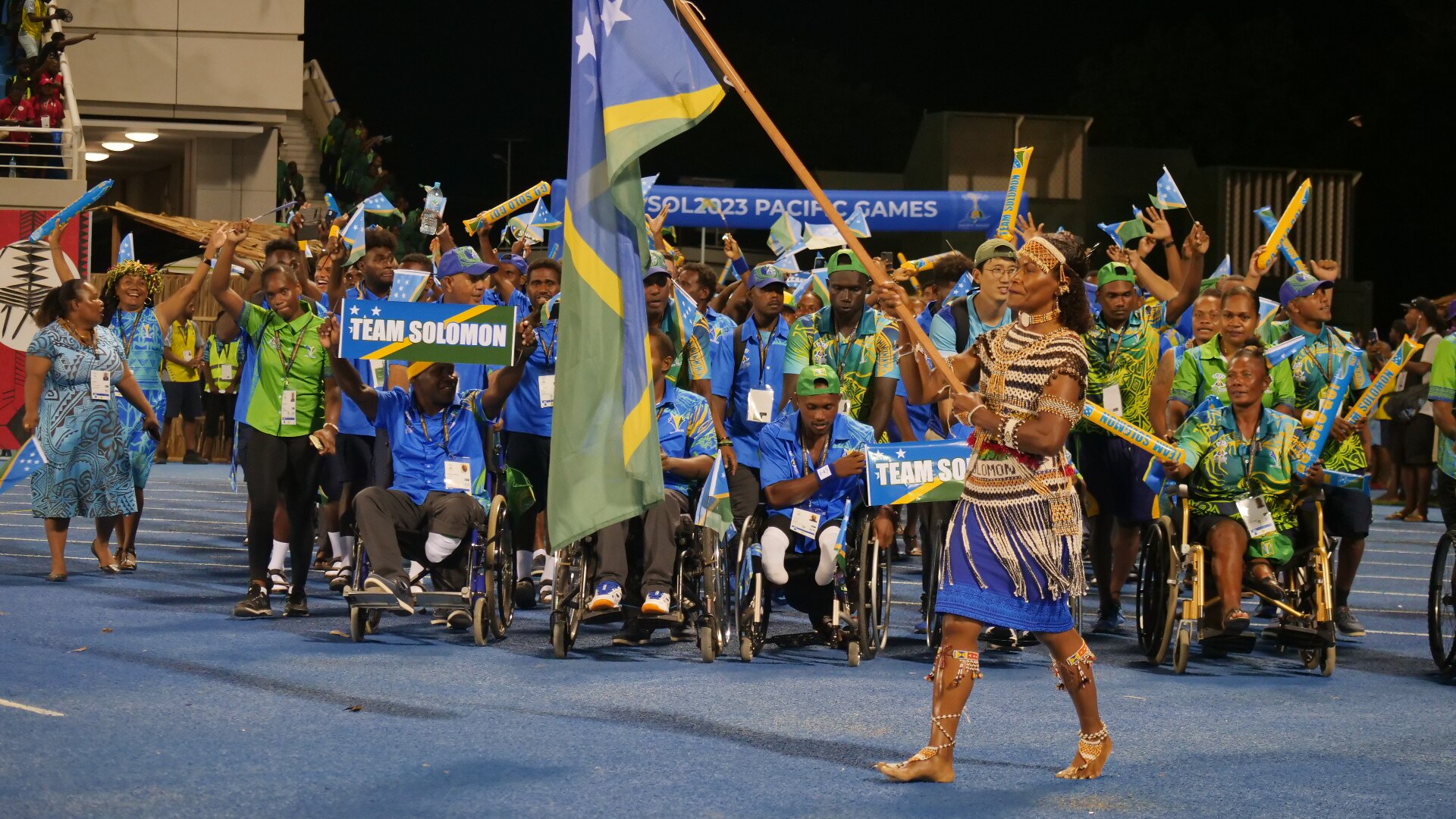 Solomon Islands Pacific Games uniform designer describes 'emotional