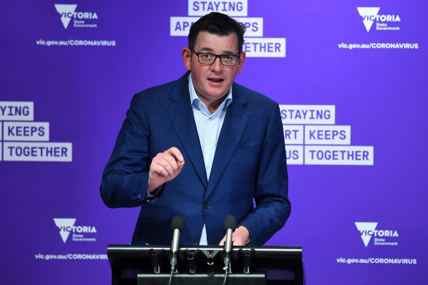 Victorian Premier Daniel Andrews Has Given His Latest Coronavirus Update Here Are The Key Points Abc News [ 575 x 862 Pixel ]