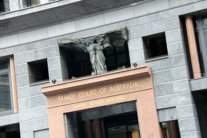 An exterior of the Family Court of Australia in Sydney