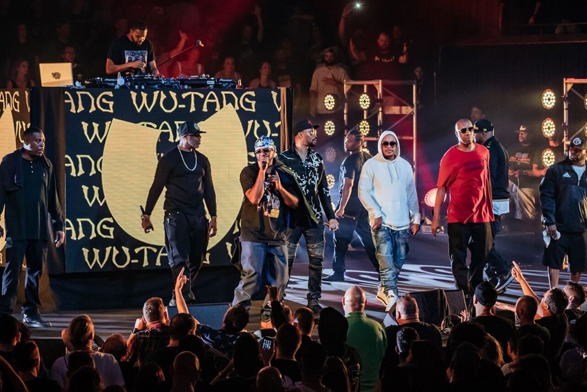 Wu-Tang Clan performing live at the Sydney Opera House, December 2018