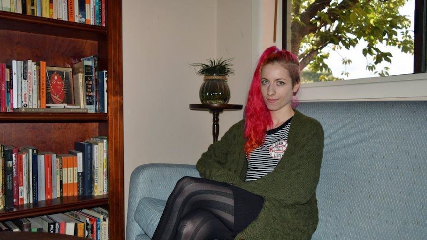 Filmmaker Josie Hess at her home in Newborough, in eastern Victoria.