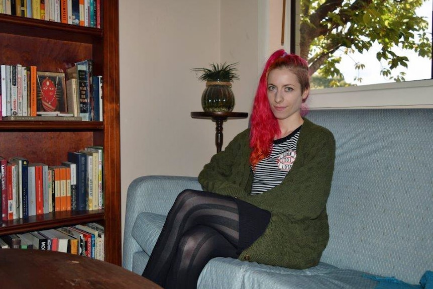 Filmmaker Josie Hess at her home in Newborough, in eastern Victoria.