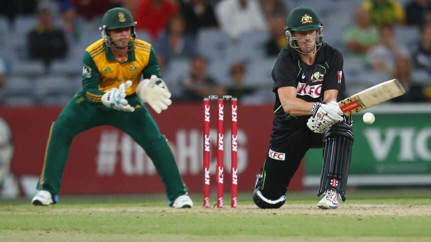 White reverse sweeps against South Africa