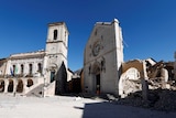 St. Benedict's Cathedral in the ancient city of Norcia.