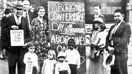 Aboriginal Day of Mourning in 1938