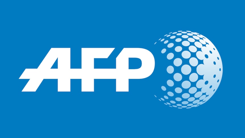 The Agence France-Presse news agency logo.