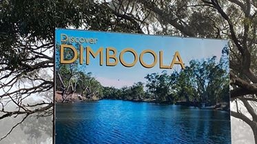 A sign that says Discover Dimboola