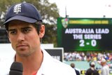 Alastair Cook reflects on loss