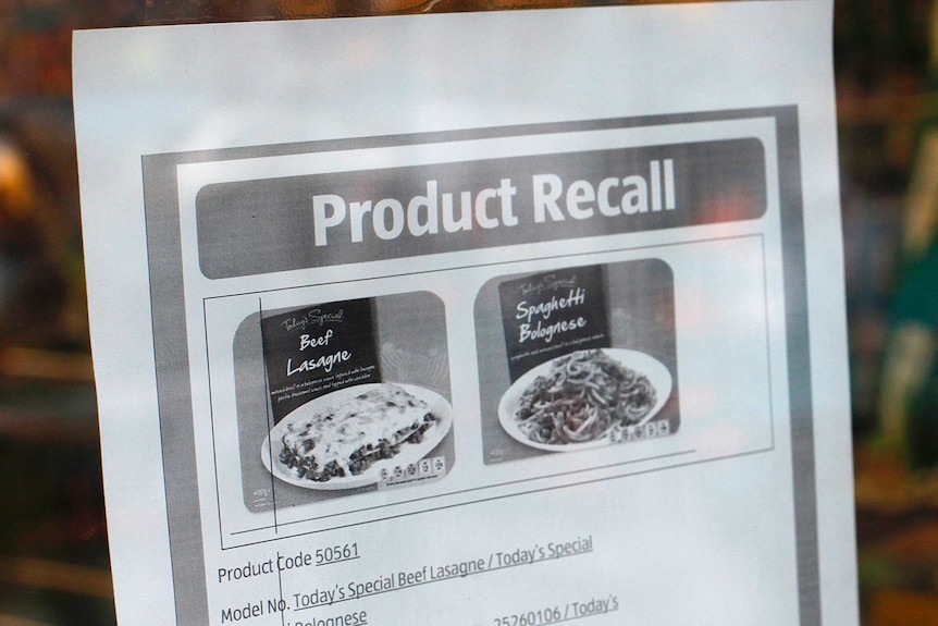 European supermarkets recall horse meat frozen meals