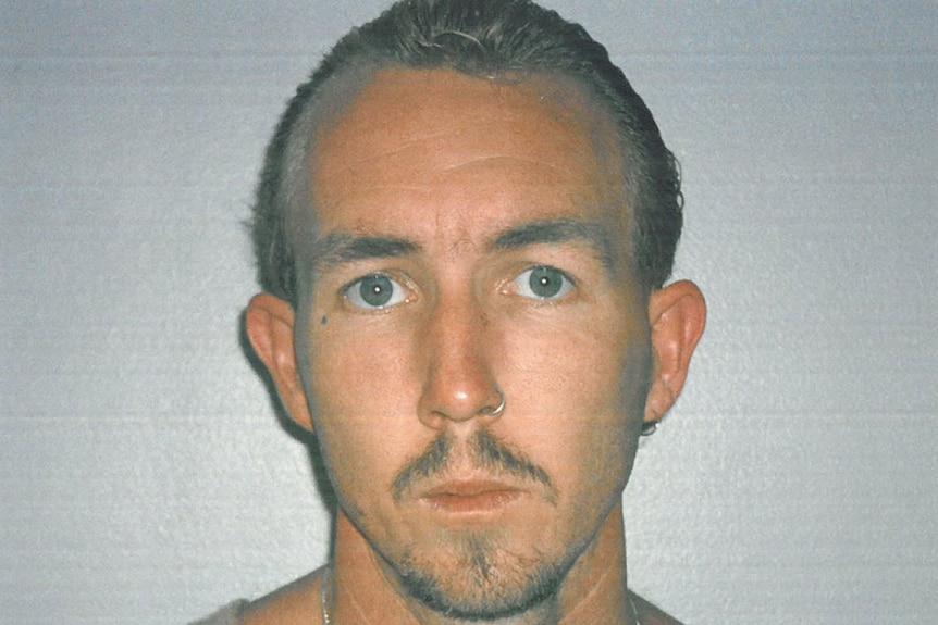 Mugshot of convicted Queensland paedophile Douglas Brian Jackway in 2003.
