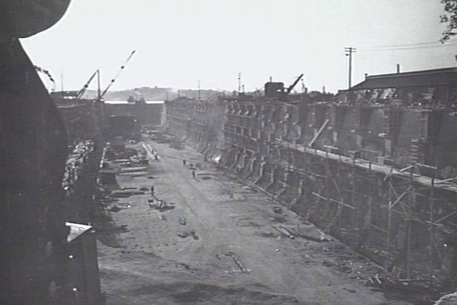 Construction of dry dock