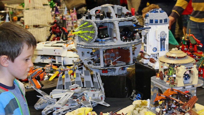 Star Wars Lego always attracts plenty of attention at Canberra BrickExpo.