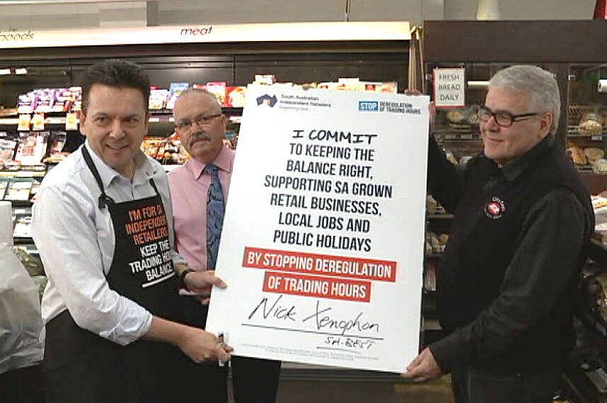 Nick Xenophon on shopping hours