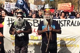 Protest march in Adelaide against closing remote communities