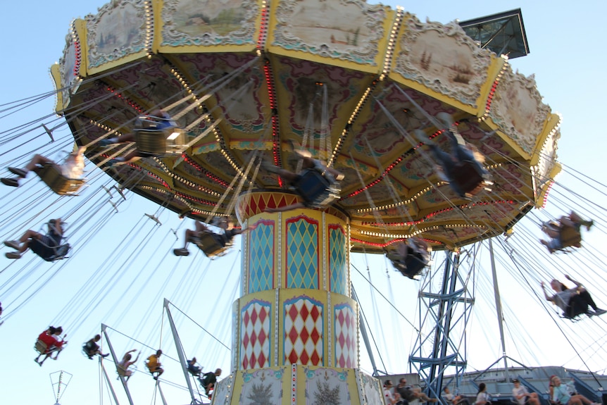 Swinging chairs ride