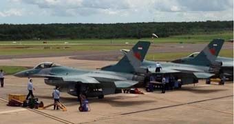 Indonesian F-16 jets