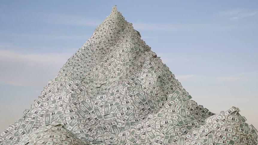 Mountain of money