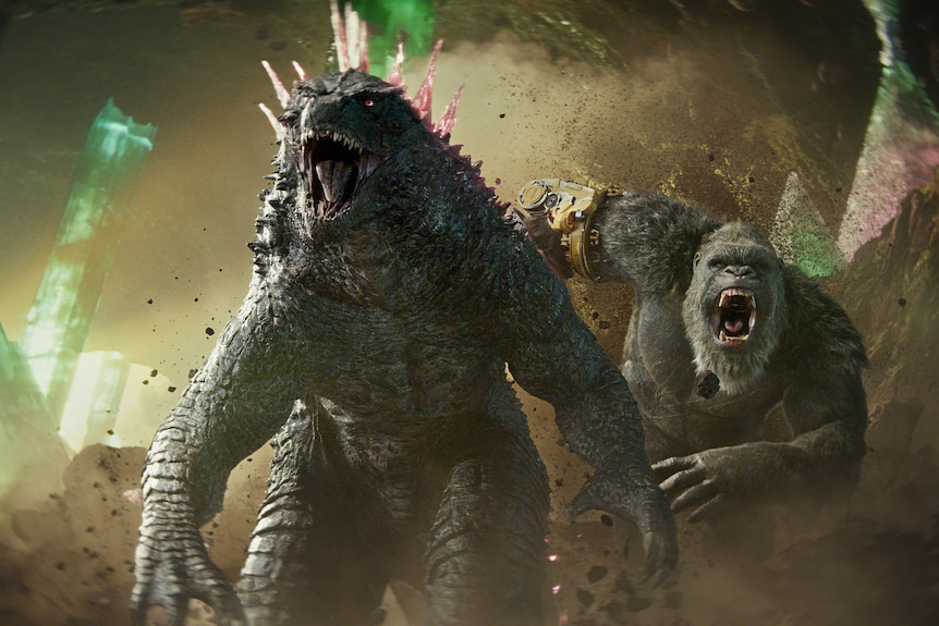 King Kong and Godzilla of Godzilla V Kong: The New Empire (2024)