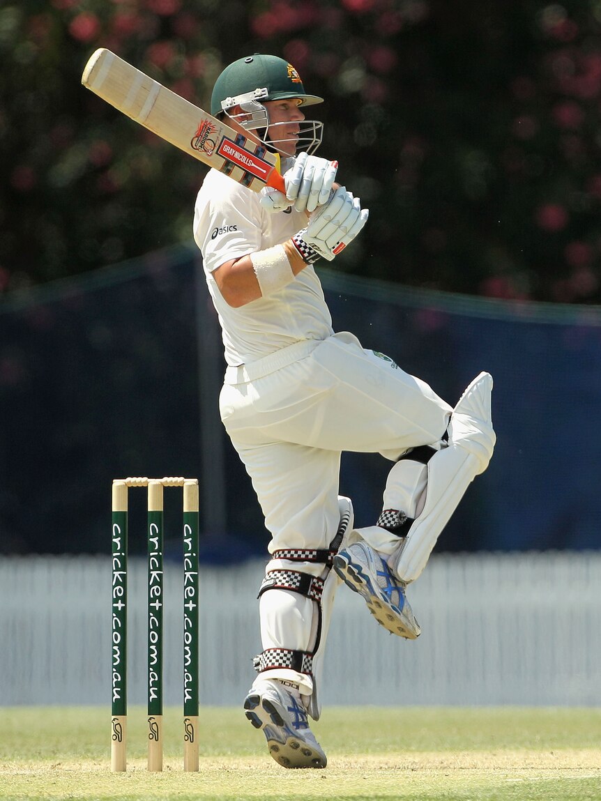 David Warner is one of four debutants set to put on the baggy green against New Zealand.