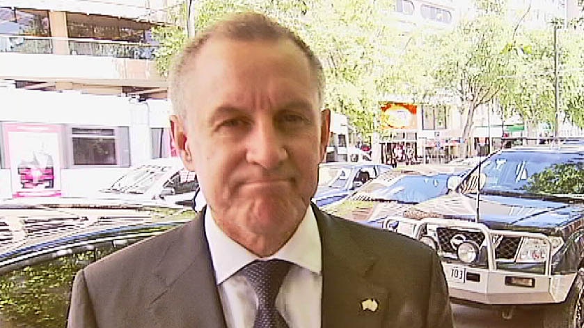 Tight-lipped: Jay Weatherill