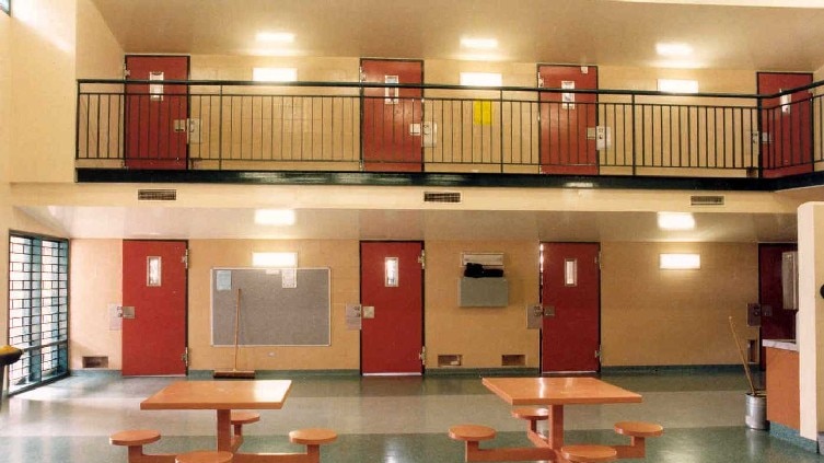 Cells at Woodford Correctional Centre, established by the Queensland Government's as a "bikie-only" prison.