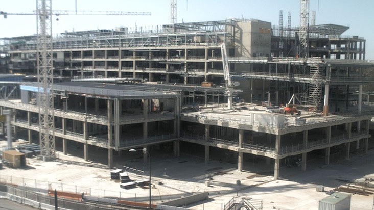 RAH under construction