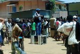 Students gather at the University of Goroka