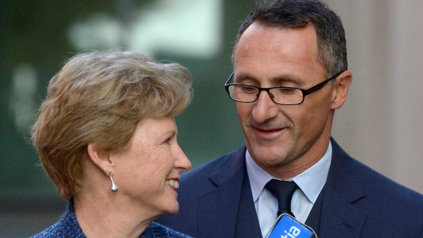 Christine Milne and Richard Di Natale