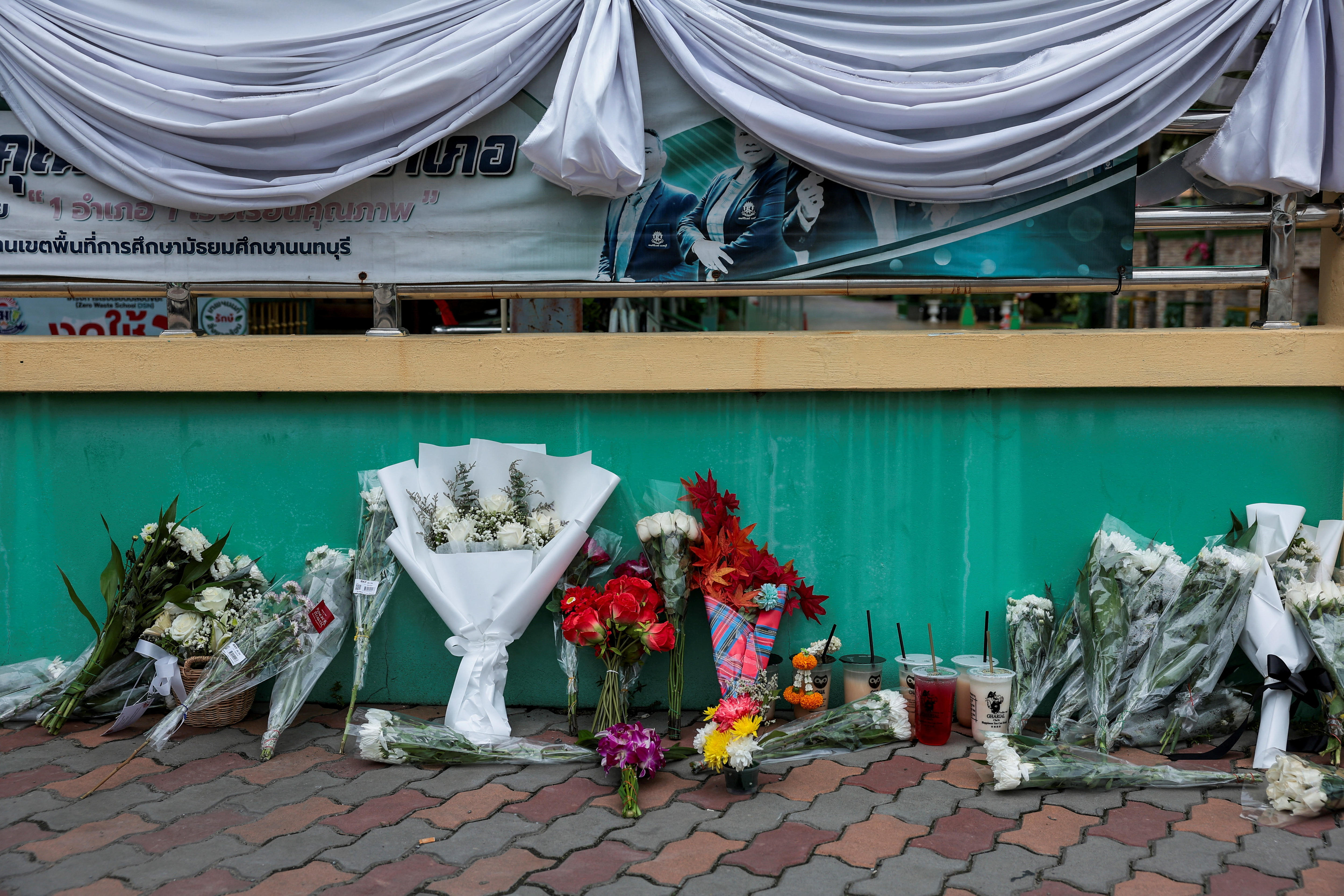 'Don't call me': Thai student messaged mum as she hid from school shooter